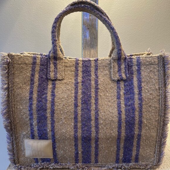 Sandro Stripy Kasbah Tote Bag - Picture 1 of 8